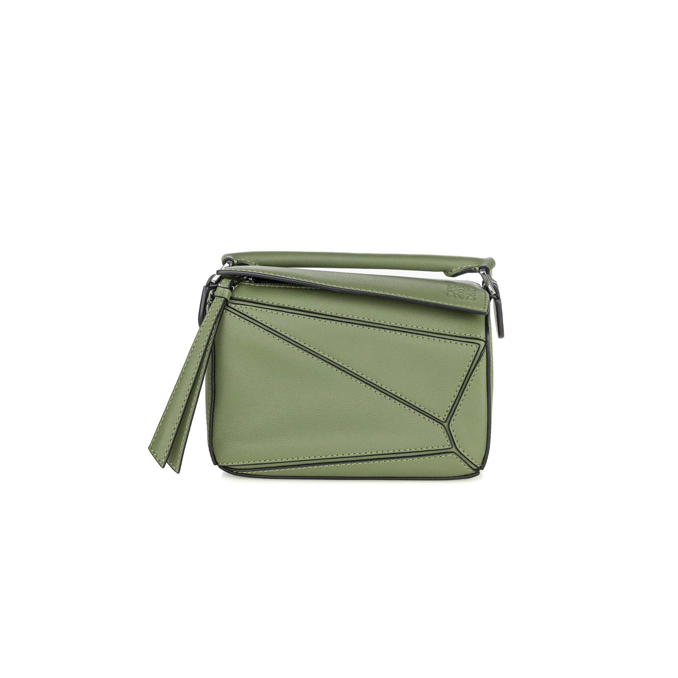 LOEWE MINI PUZZLE EDGE BAG IN CLASSIC CALFSKIN 061838-5 (18*12.5*8cm)